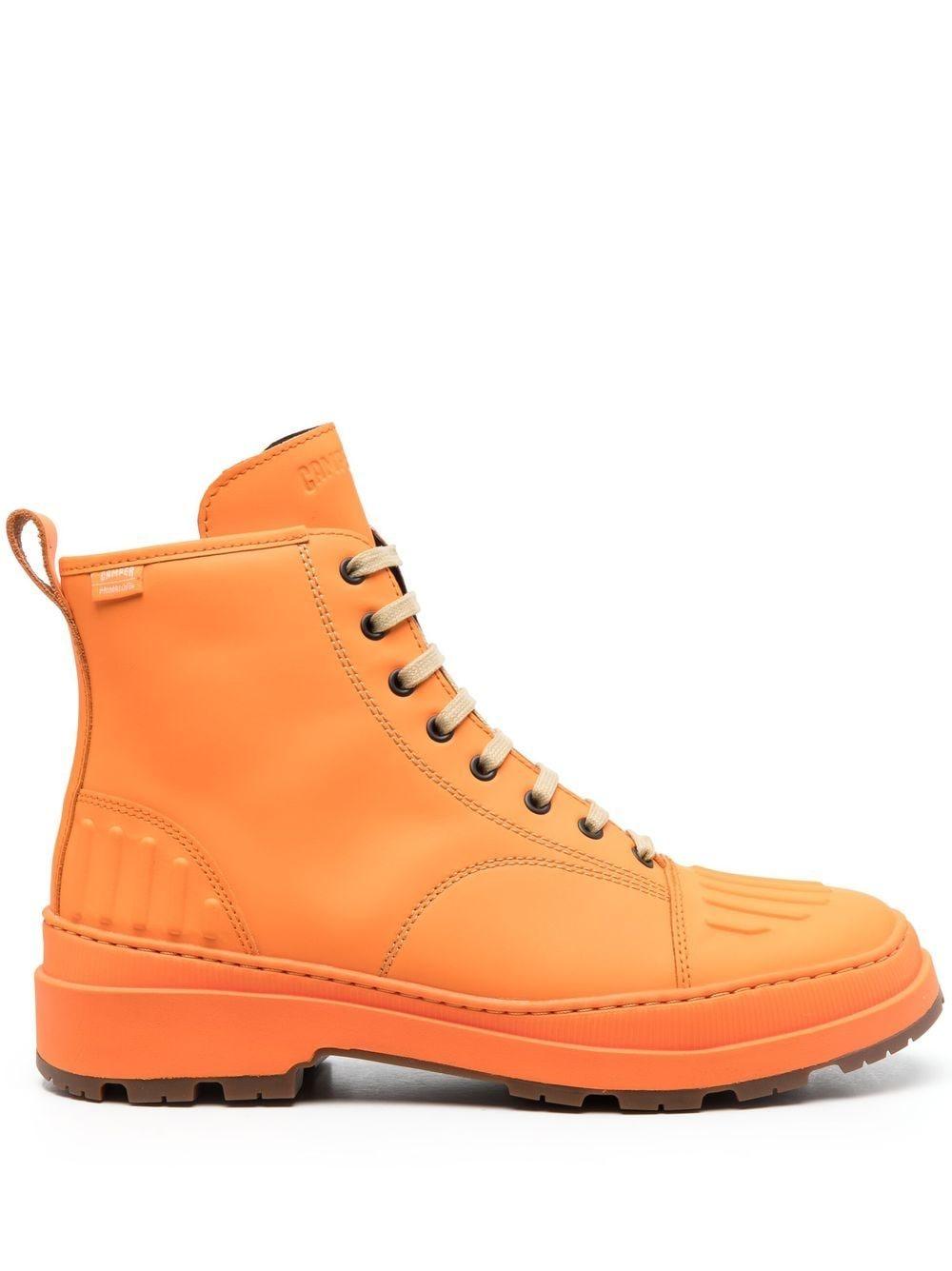 Camper Brutus Trek Ankle Boots in Orange for Men | Lyst
