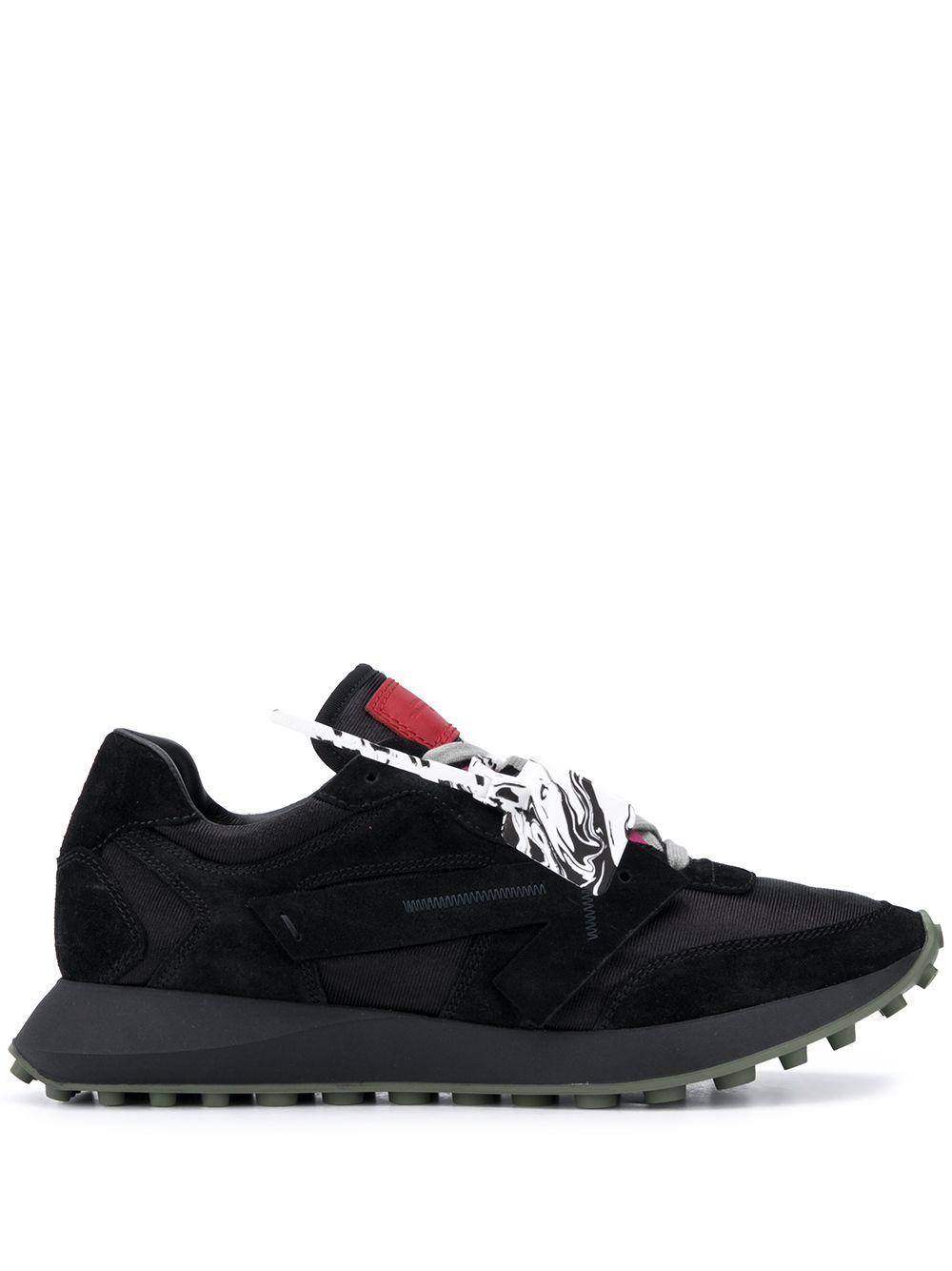 Off-White c/o Virgil Abloh Leather Arrows Low-top Sneakers in Black for ...