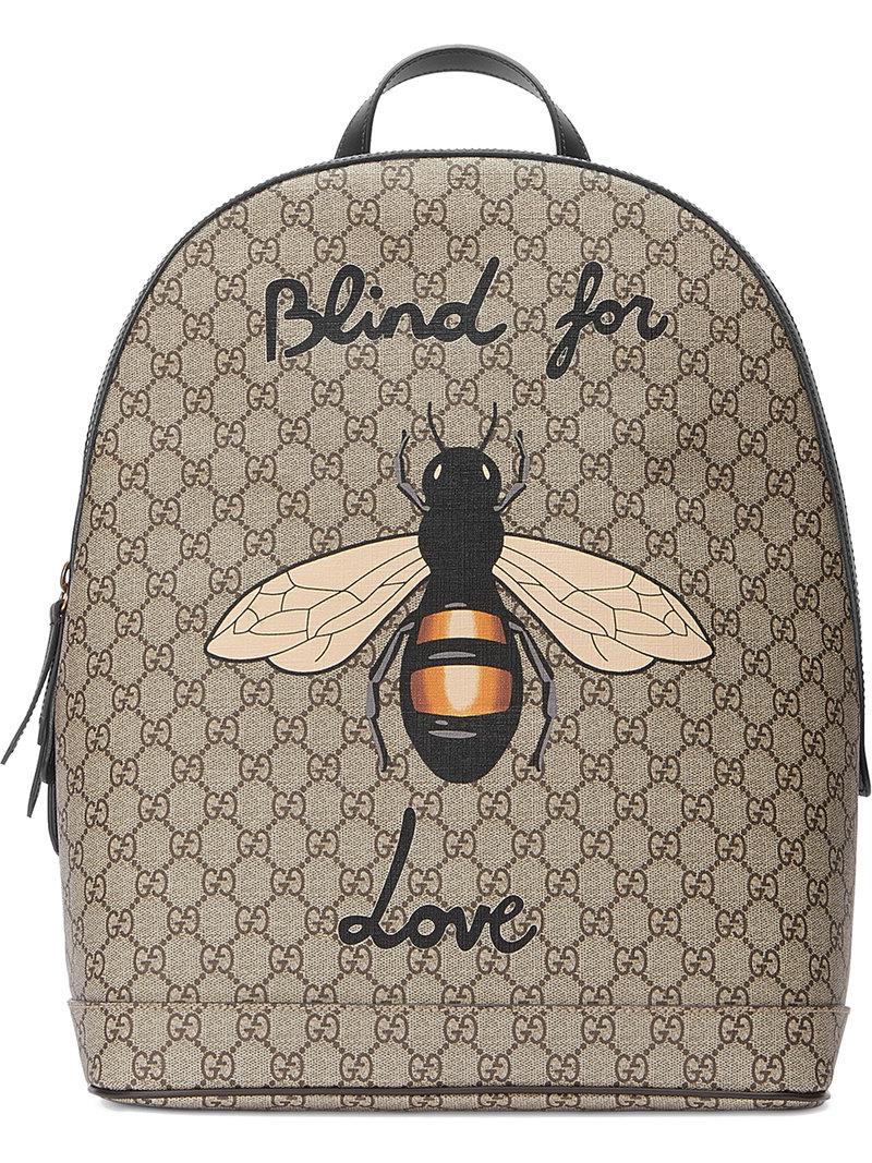 gucci bee print