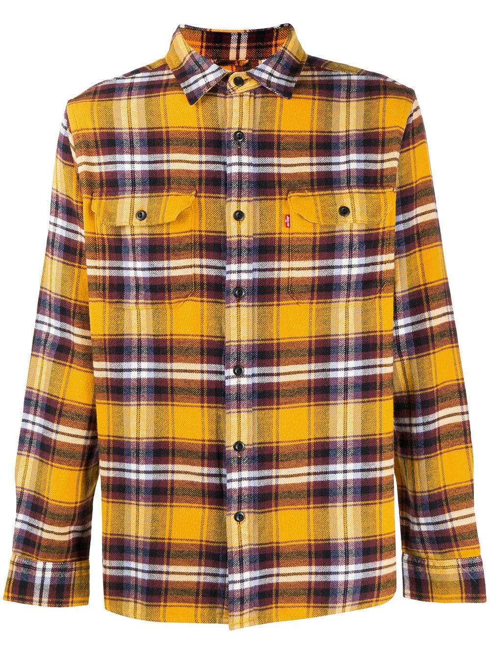 Cotton Jackson Worker Check Shirt 