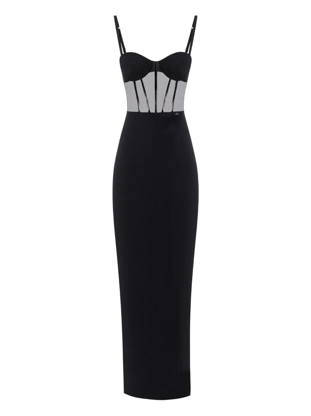 Elisabetta Franchi Black Tie Dresses for Women | Lyst