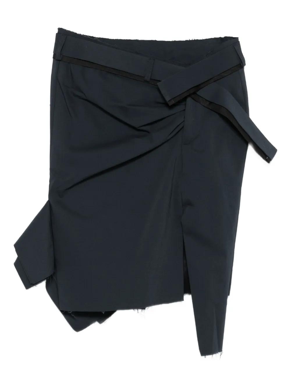 スカート OTTOLINGER wrap denim skirt / 2021ss OTTOLINGER wrap denim skirt / 2021ss