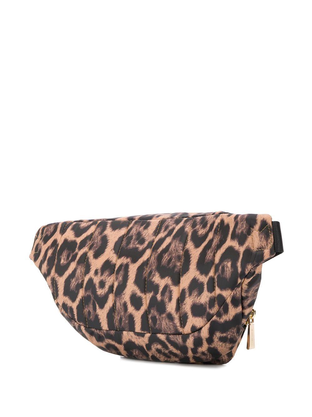 MICHAEL Michael Kors Leopard-print Belt Bag in Brown | Lyst