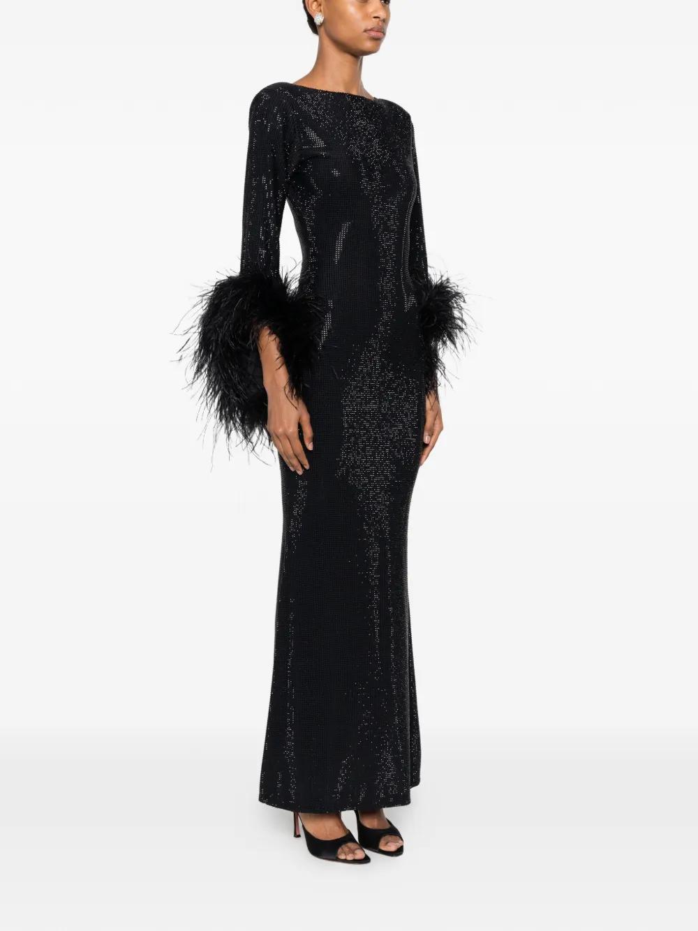 Designer Long Sleeve Feather Dresses for Women - Up to 73% off | Lyst