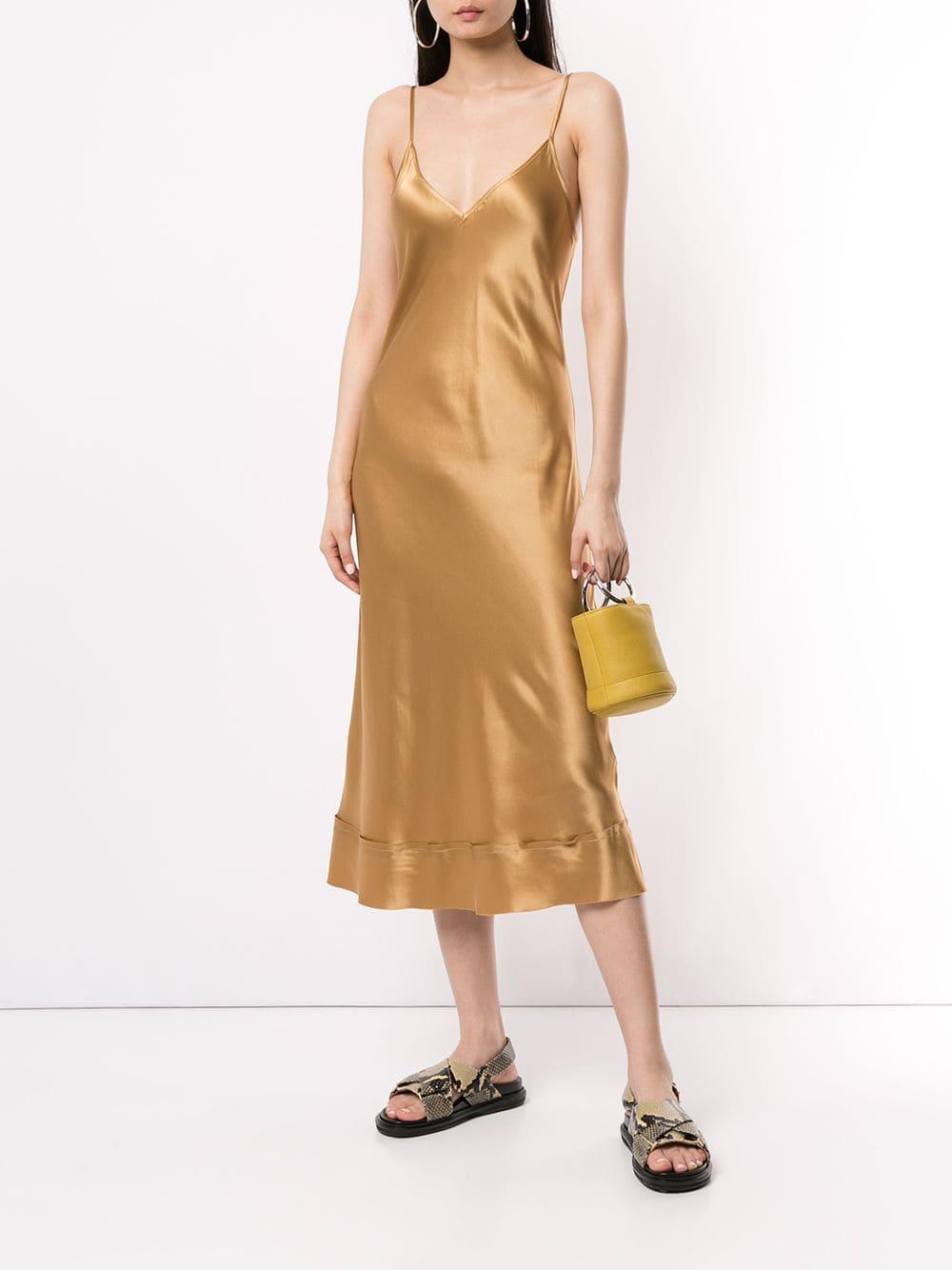 lee mathews silk dress