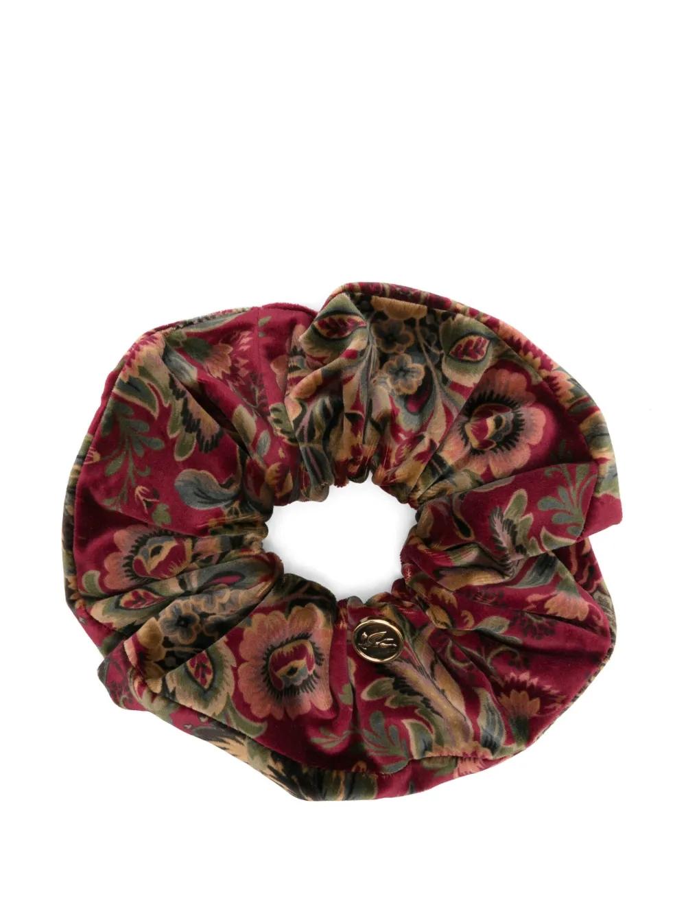 【Etro】Floral Paisley Jacquard Denim Hair Clip 29859115_58947402_600.jpg