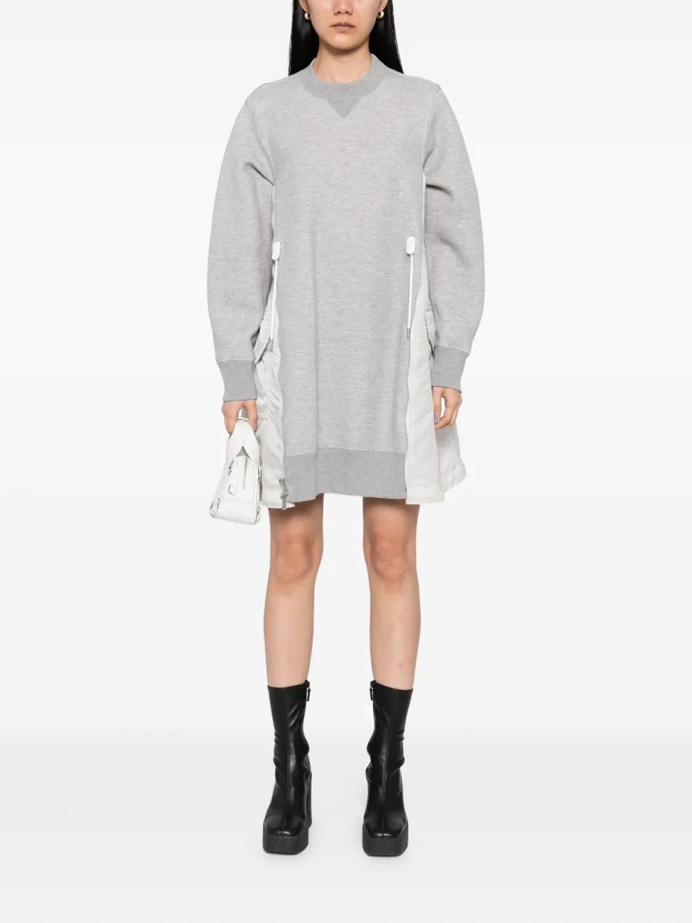 【関送込】SACAI◆NYLON DRESS sacai Nylon Twill x Cotton Jersey Dress – mou by ACROPOLIS