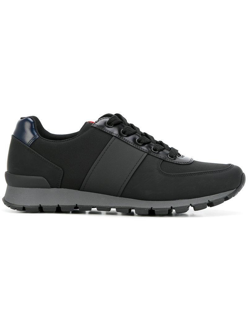 Prada Sneakers 'running' in Black for Men - Lyst