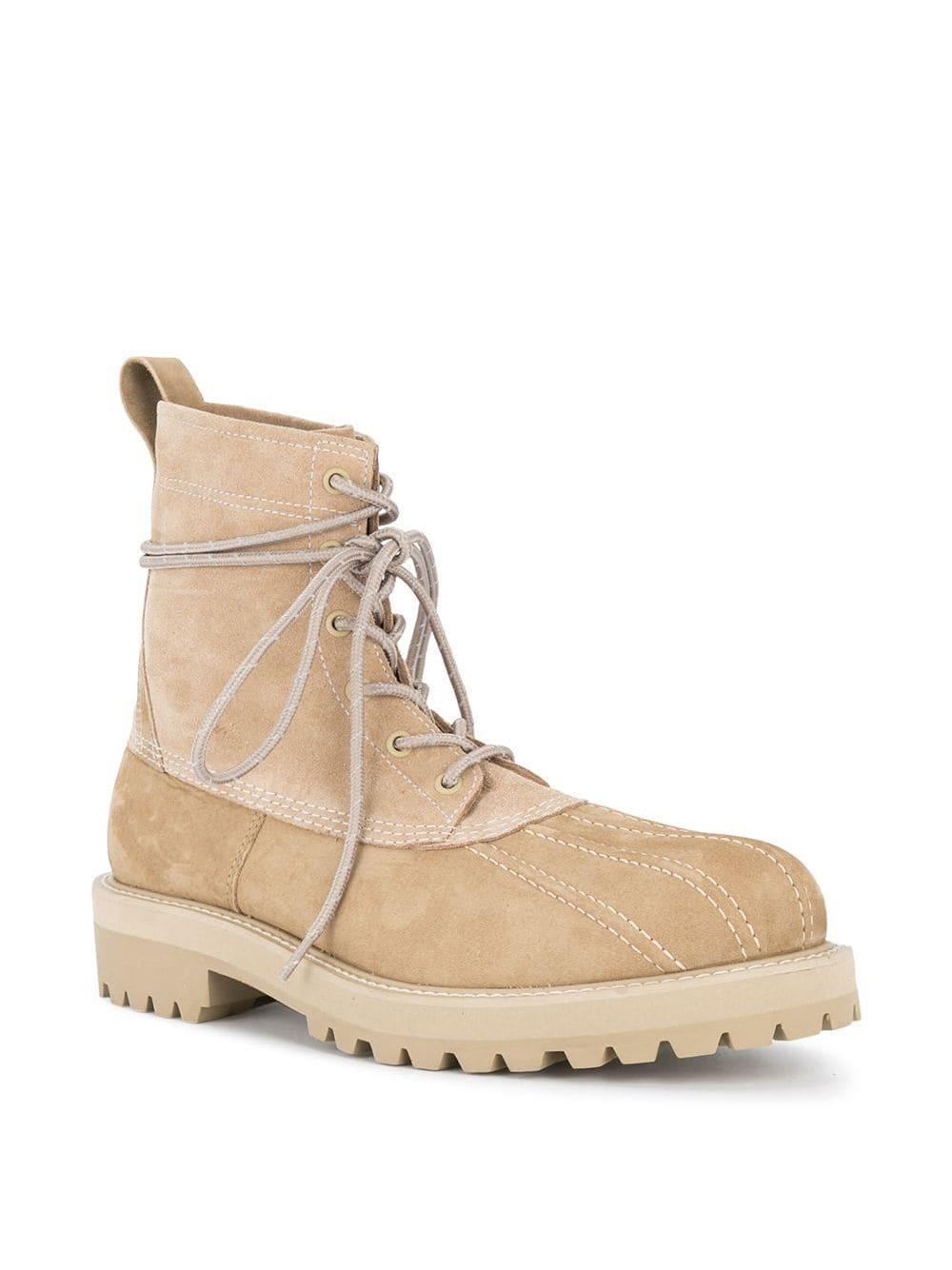 Undercover Military Boots in Brown for 