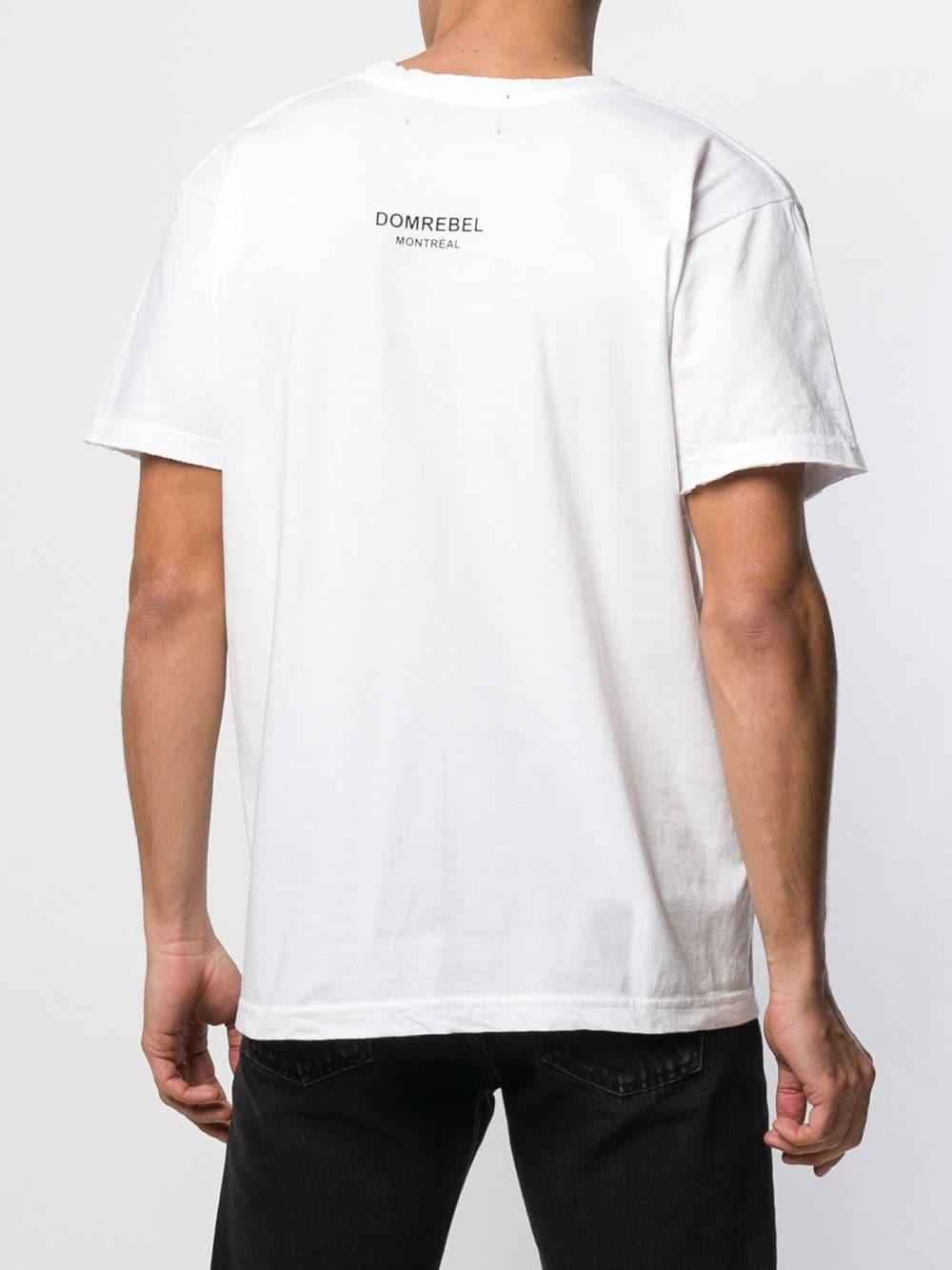 DOMREBEL Teddy Bear T-shirt in White for Men - Lyst