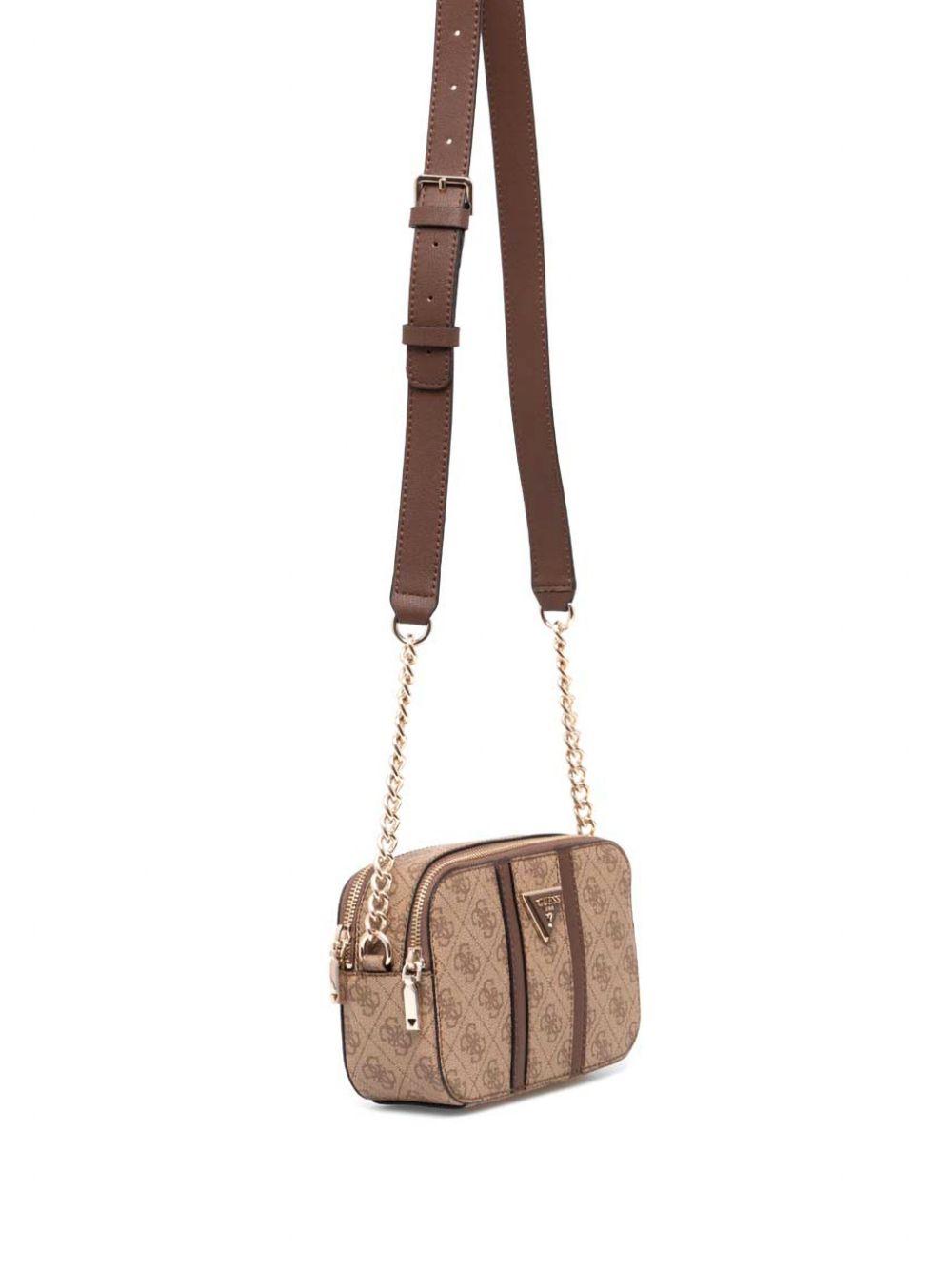 Guess Noreen Cross Body Bag in Brown Lyst
