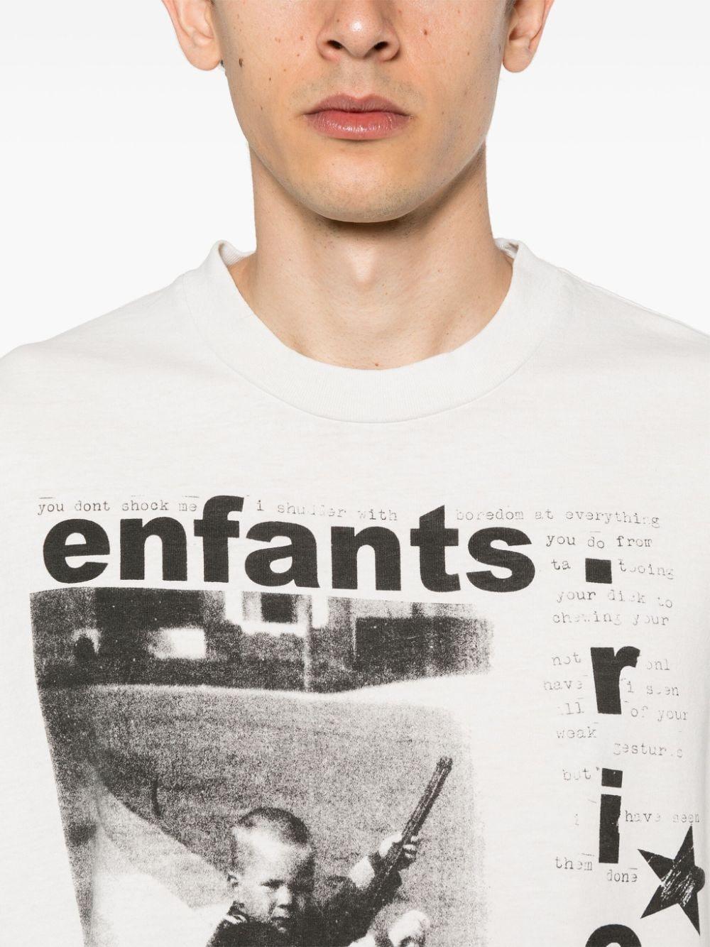 Enfants Riches Deprimes Long-sleeve Graphic-print T-shirt in