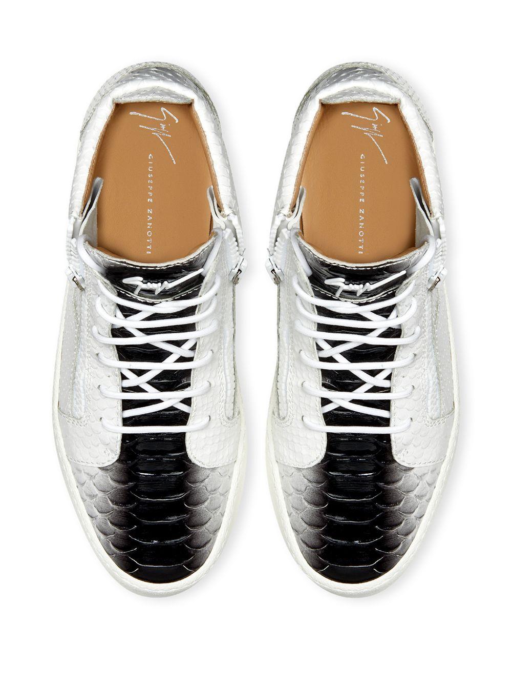 zanotti schlangenleder