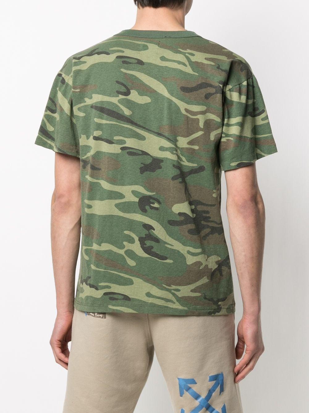 GALLERY DEPT. Fatigue Logo-print Cotton T-shirt in Green for Men 