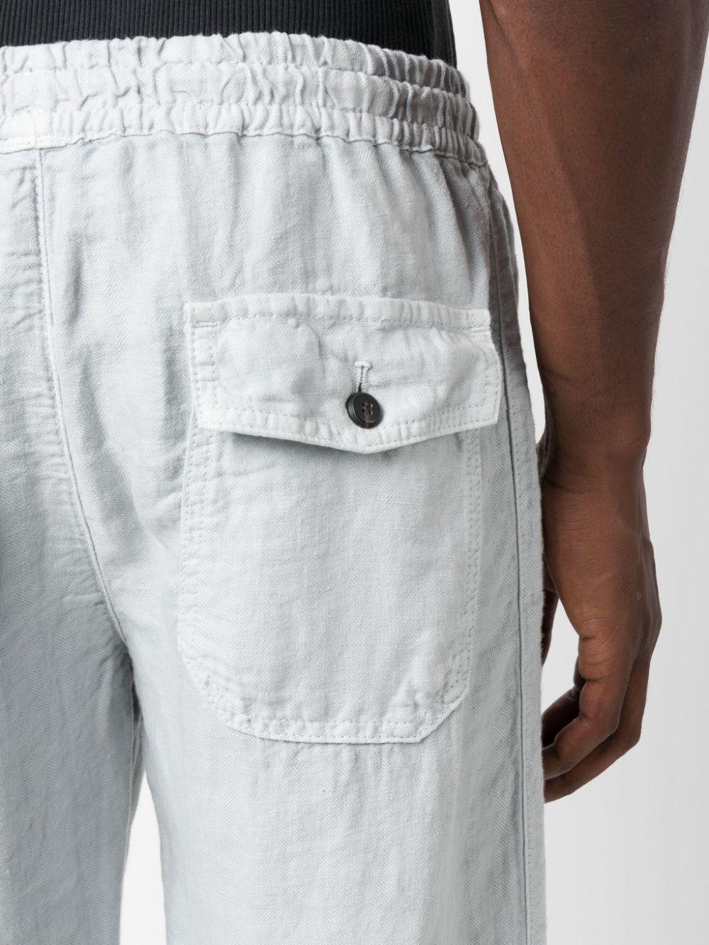 Men's Linen Cotton Track Pants