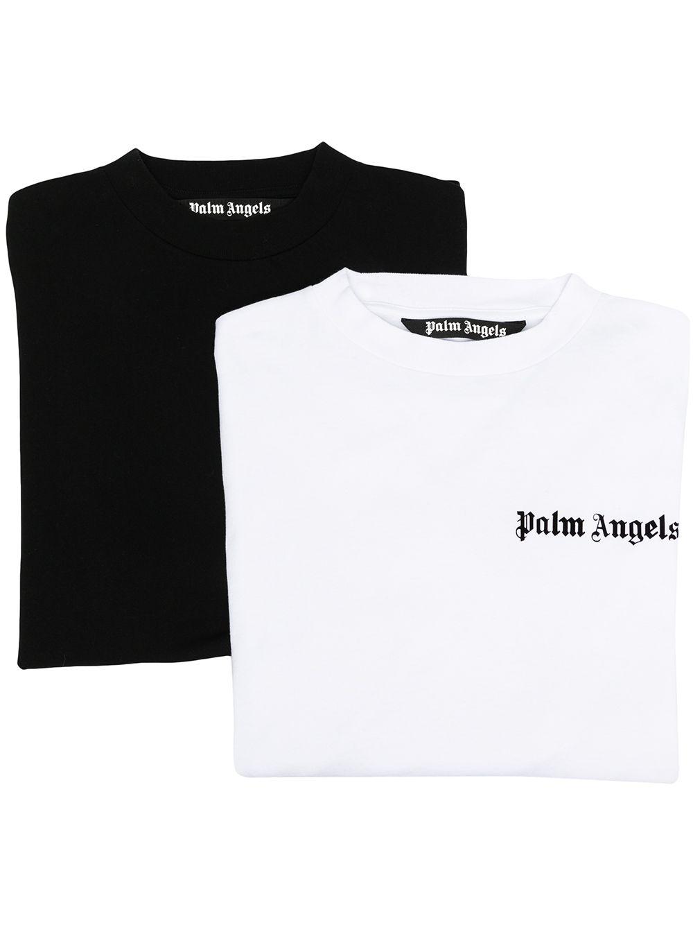 Set di due T-shirt con stampa da Uomo di Palm Angels in Nero | Lyst