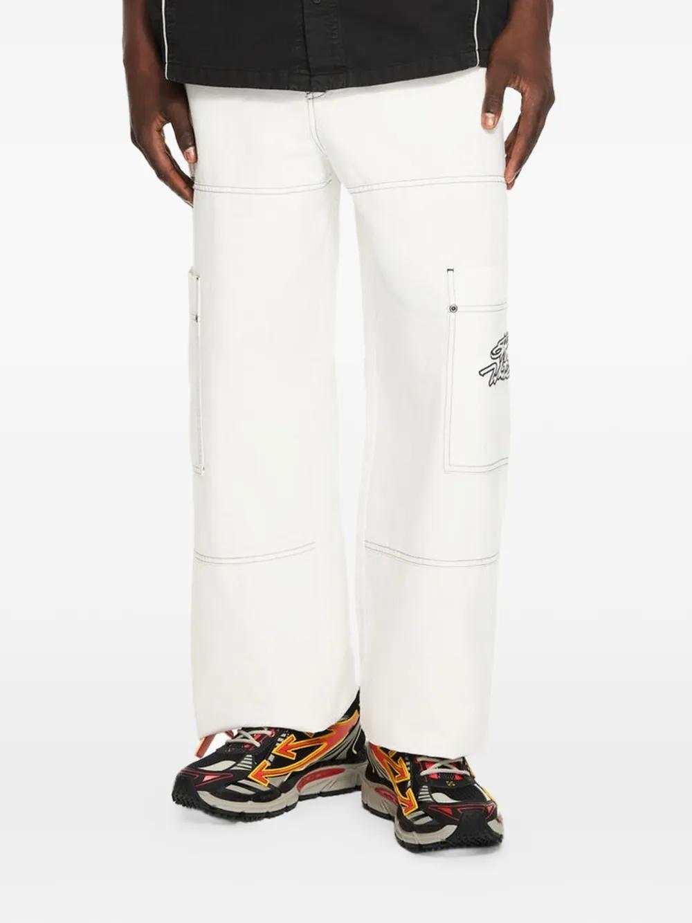 OFF-WHITE Virgil Abloh スラックスパンツ Off-White c/o Virgil Abloh Pants for Men | Online Sale up to 67