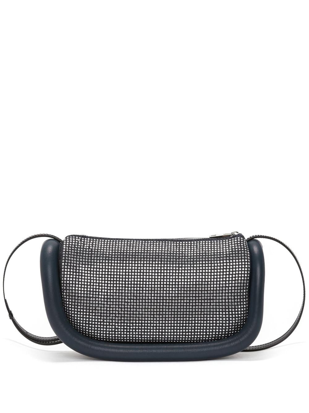 JW Anderson Bumper-12 Hotfix Denim Crossbody Bag in Gray | Lyst