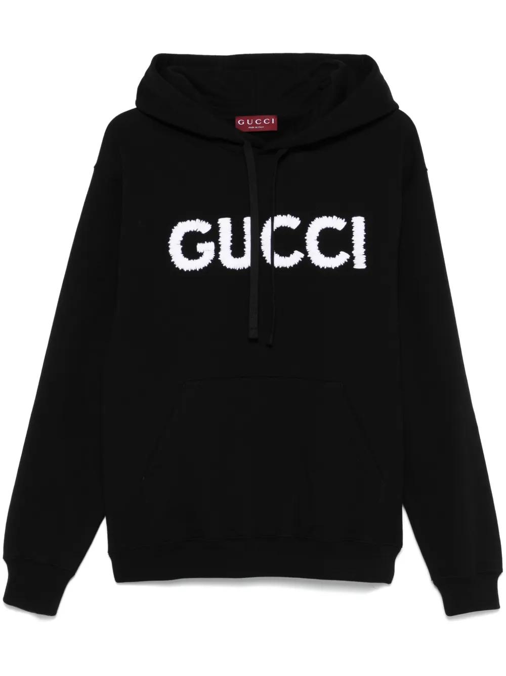 gucci-black-Embroidered-Logo-