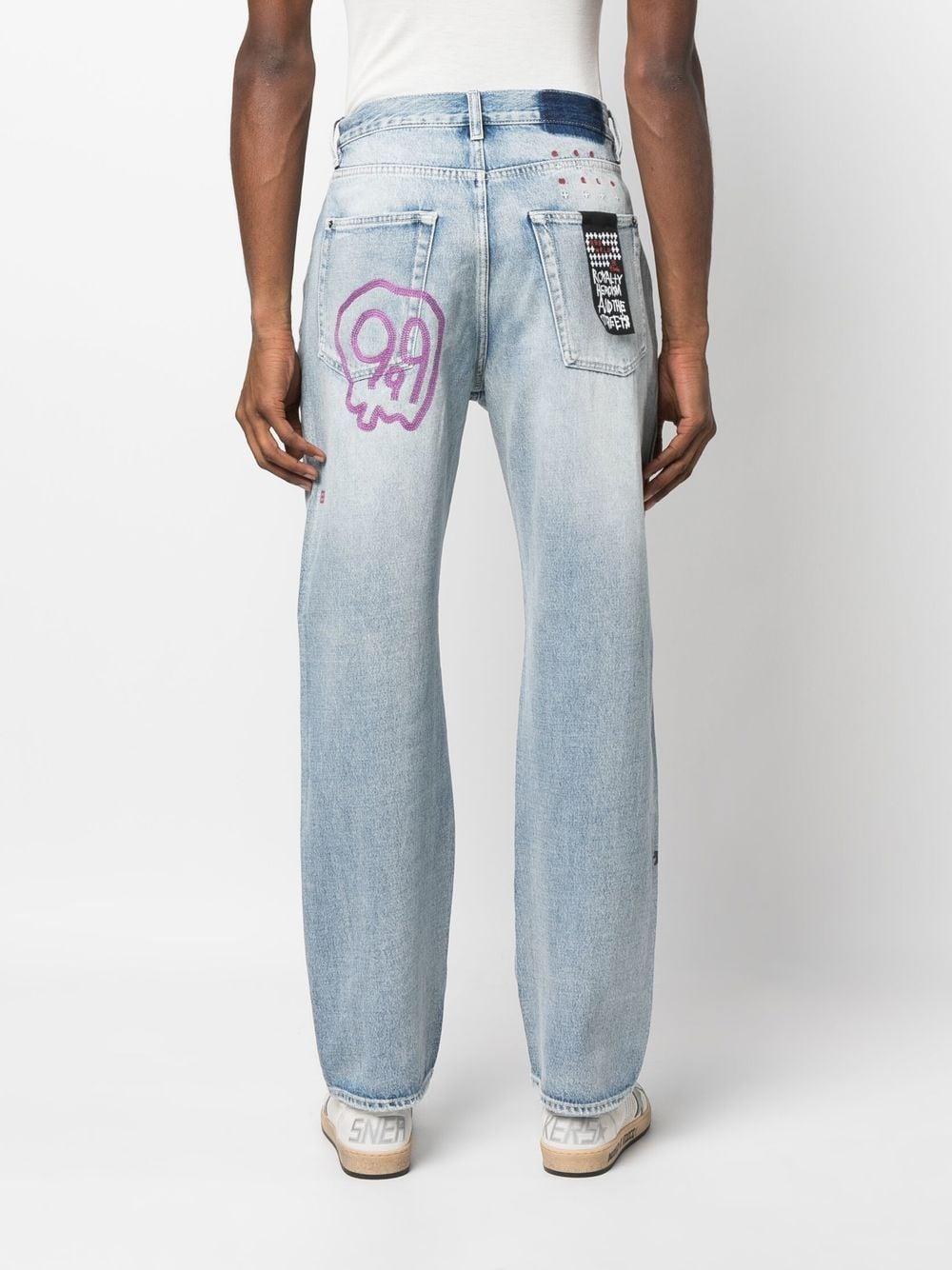 Ksubi X Juice Wrld 999 Club Anti K Juice Trip Jeans in Blue for