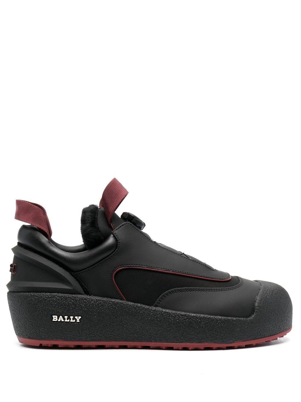 Bally Chunky sole Slip on Sneakers in Black for Men Lyst