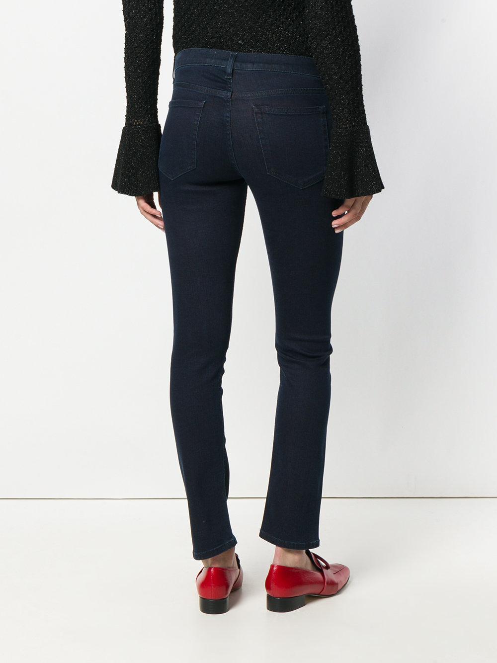 Valentino Denim Classic Slim Fit Jeans in Blue Lyst