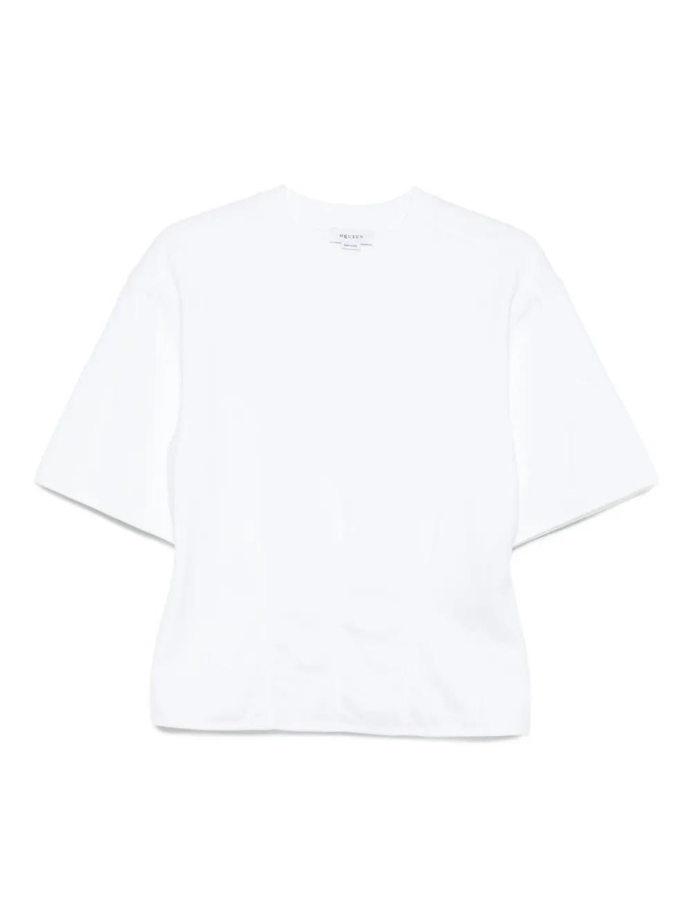 Tシャツ・カットソー ALEXANDER MCQUEEN Women Tunic Tops 822291QZAOM9000 WHITE ALEXANDER MCQUEEN Women Tunic Tops 822291QZAOM9000 WHITE