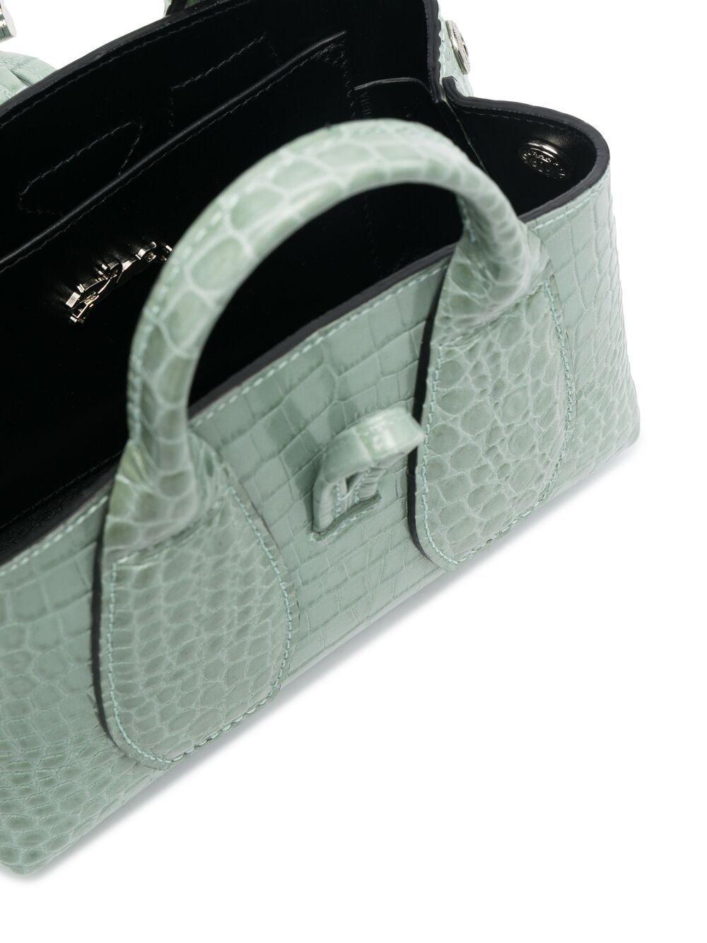 Longchamp Xs Roseau Top-handle Bag - Green