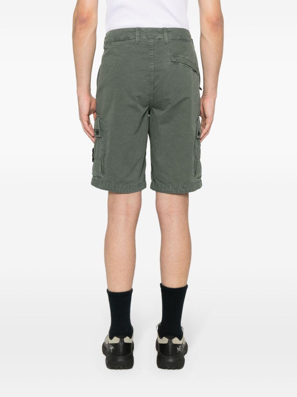 Stone Island メンズ グレー カーゴショーツ ハーフパンツ