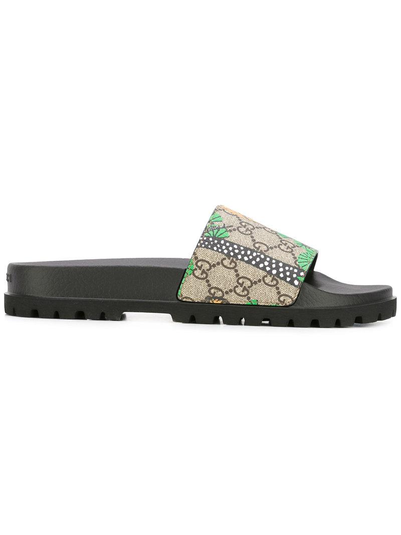 mens gucci slides tiger