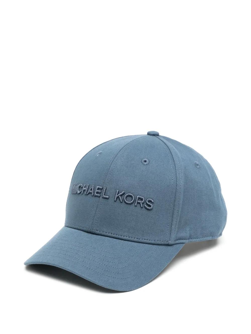 Michael Kors Logo Recycled Twill Cap in Blue for Men Lyst UK