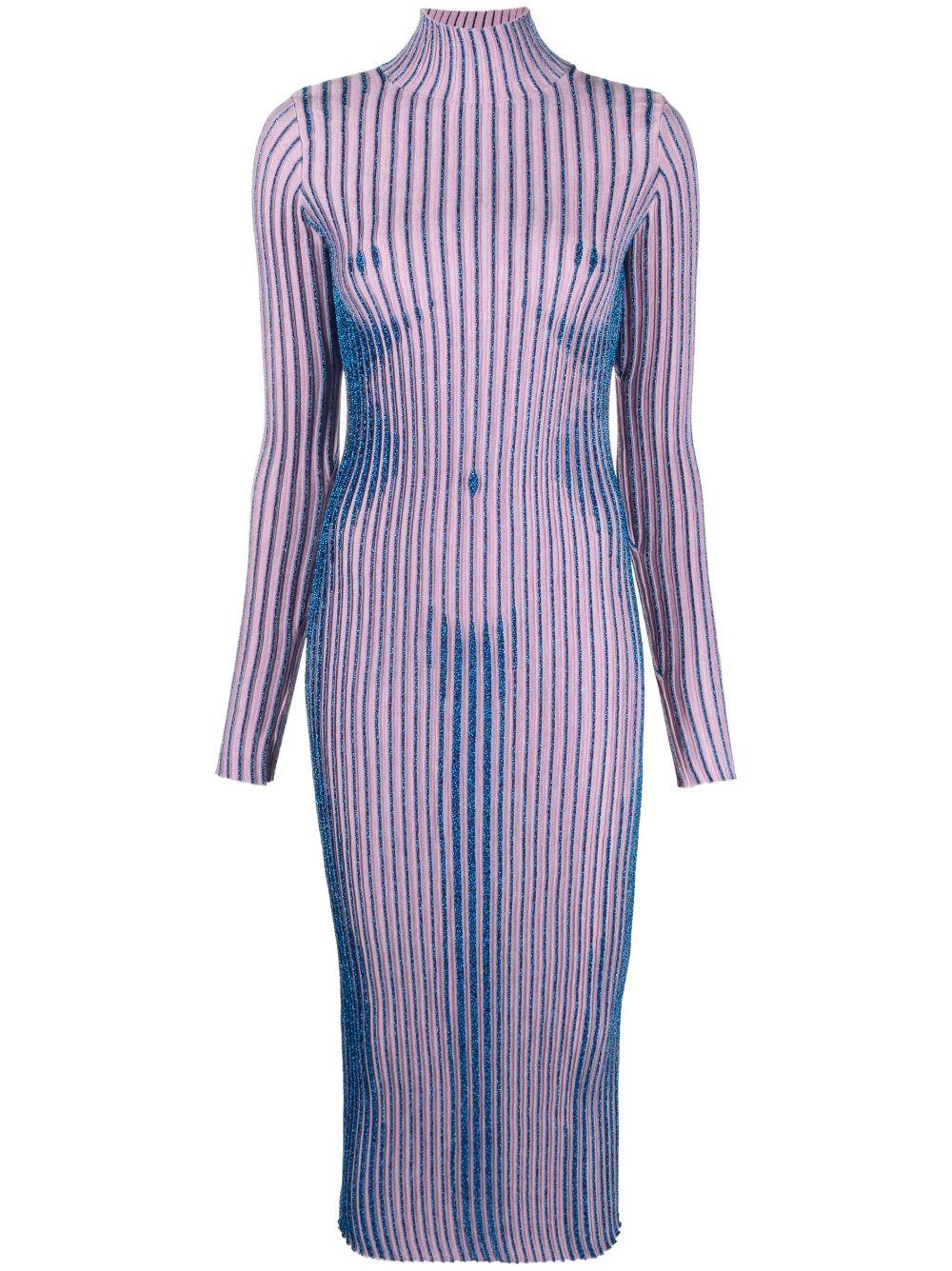 レア品】JEAN PAUL GAULTIERストライプ パーティードレス
