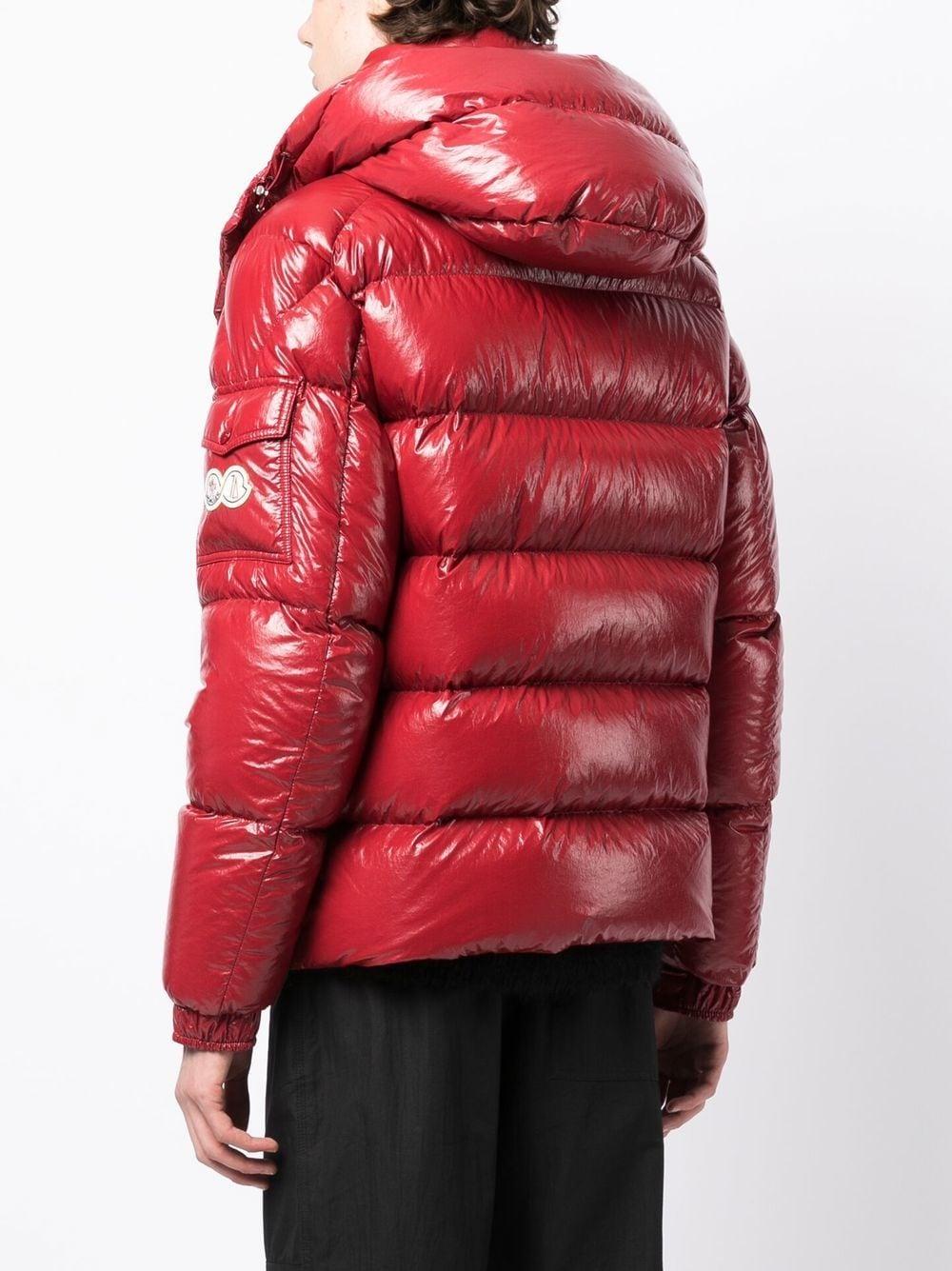 Moncler Maya Down-filled Jacket in Red for Men | Lyst