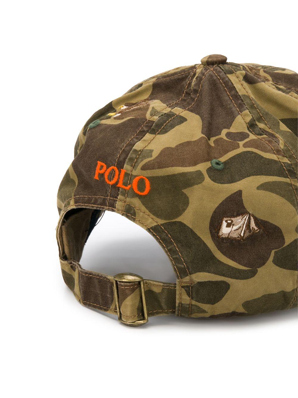 polo hunting cap green