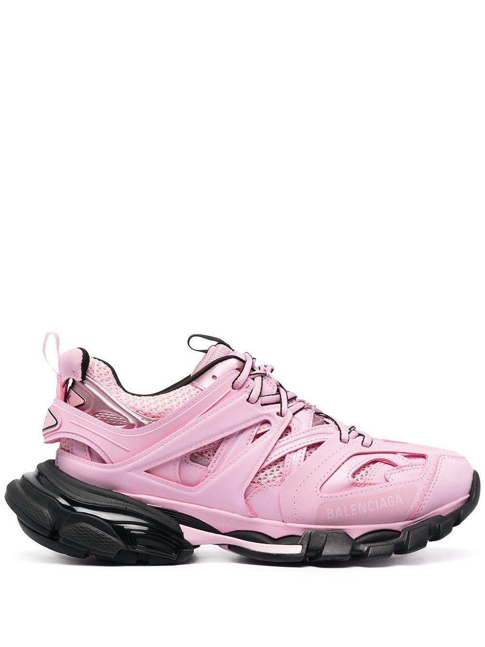 Balenciaga Track Low-top Sneakers in Pink | Lyst