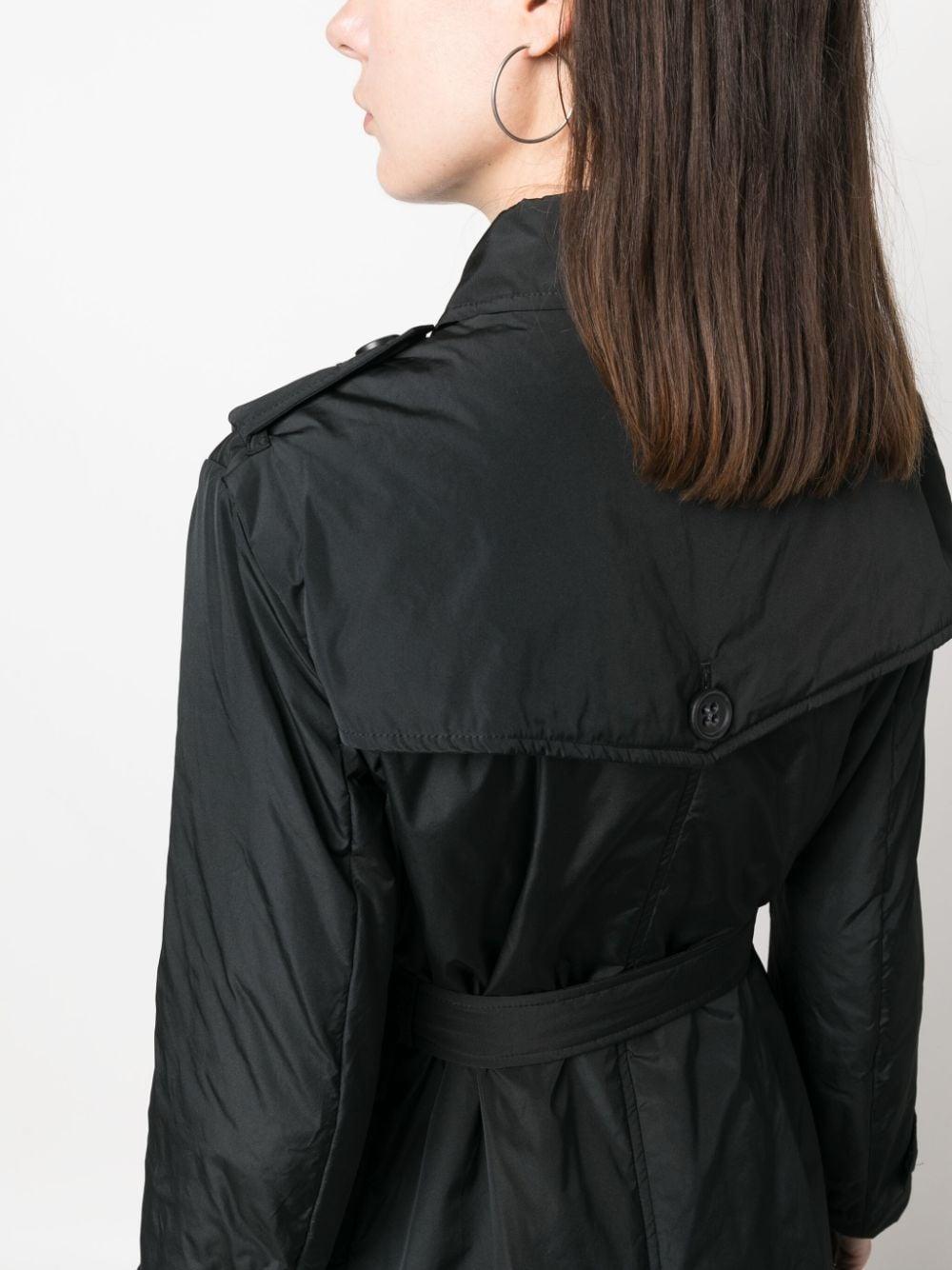 RED Valentino Double-breasted Coat in Black |