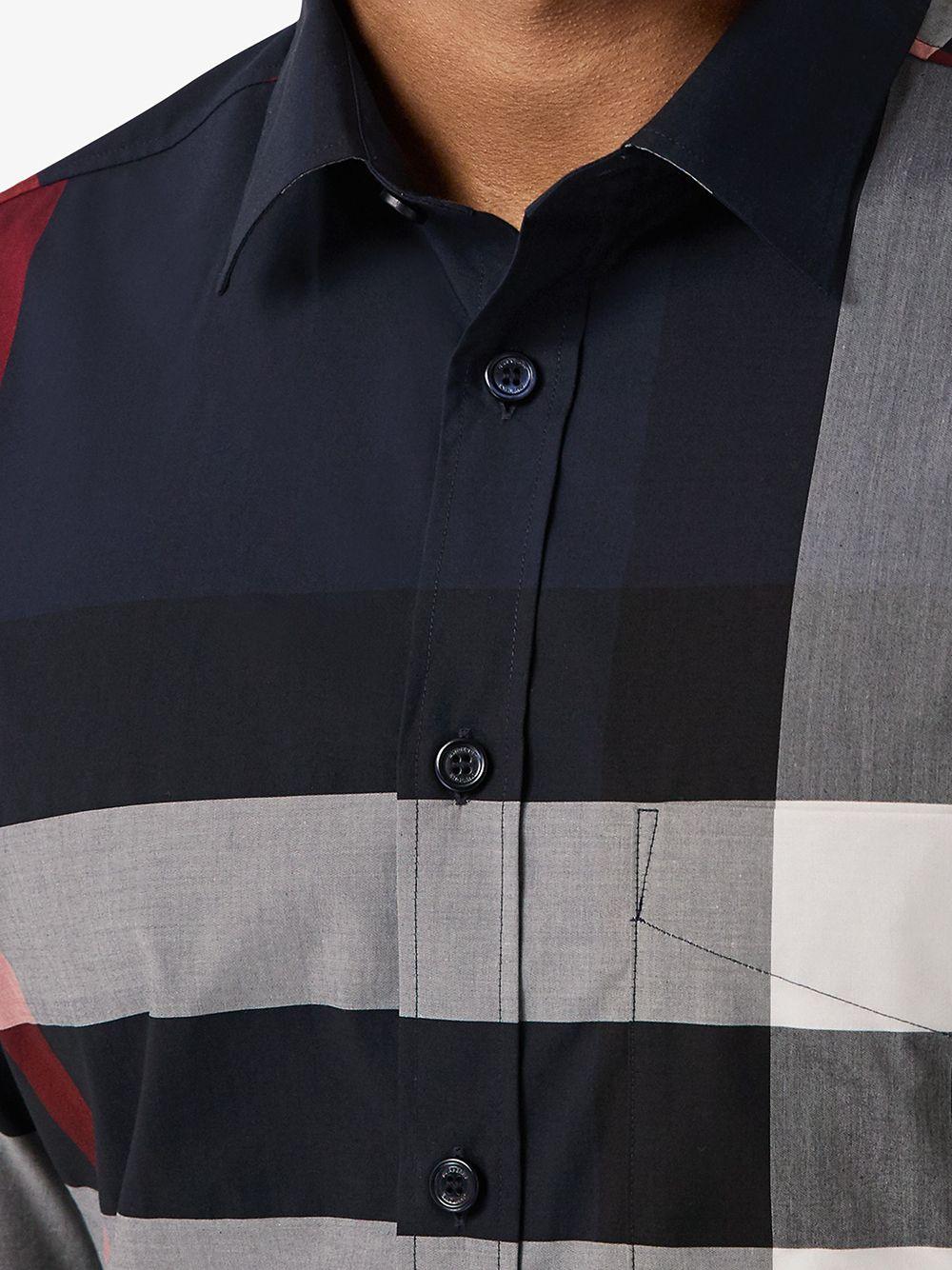 Burberry Cotton Slim-fit Stretch Poplin 