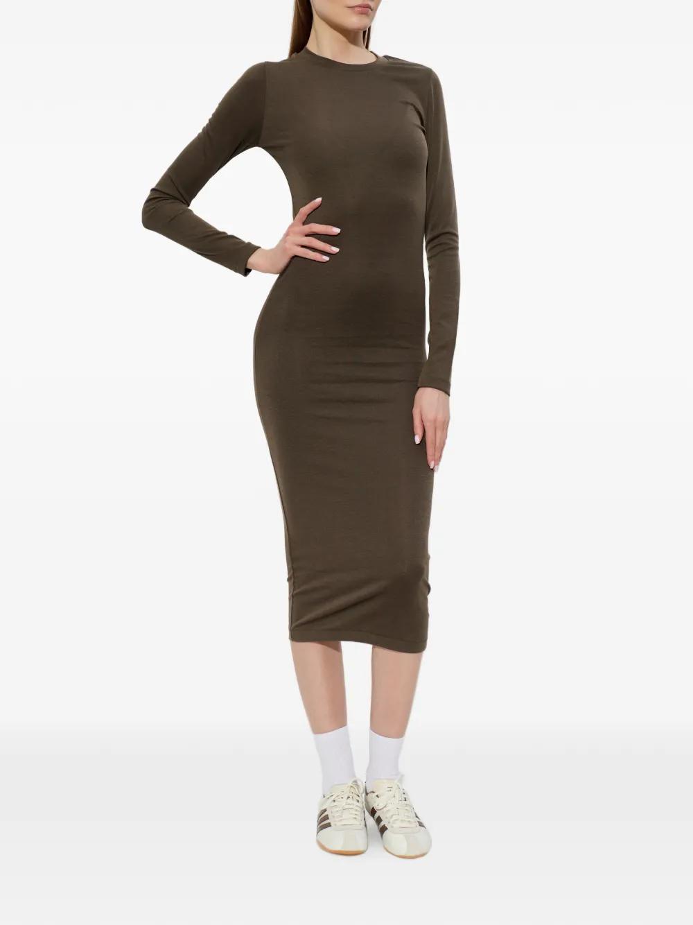 images of long maxi dresses PRETTYGARDEN Women's Elegant Maxi Dresses Long Sleeve V Neck Flowy Poc