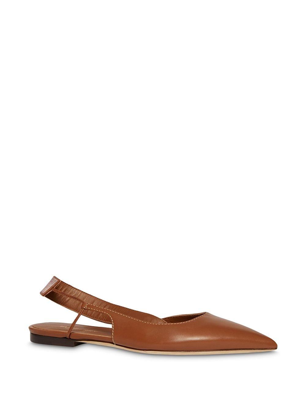 burberry slingback flats