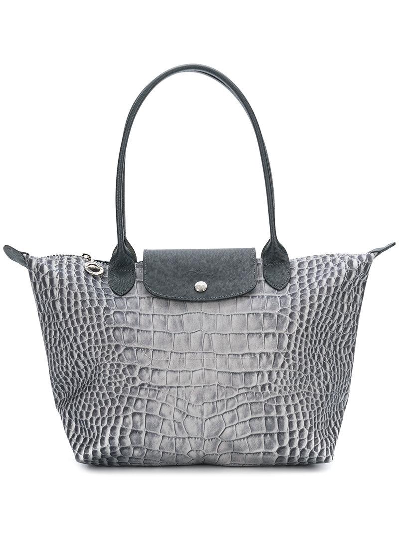 longchamp crocodile