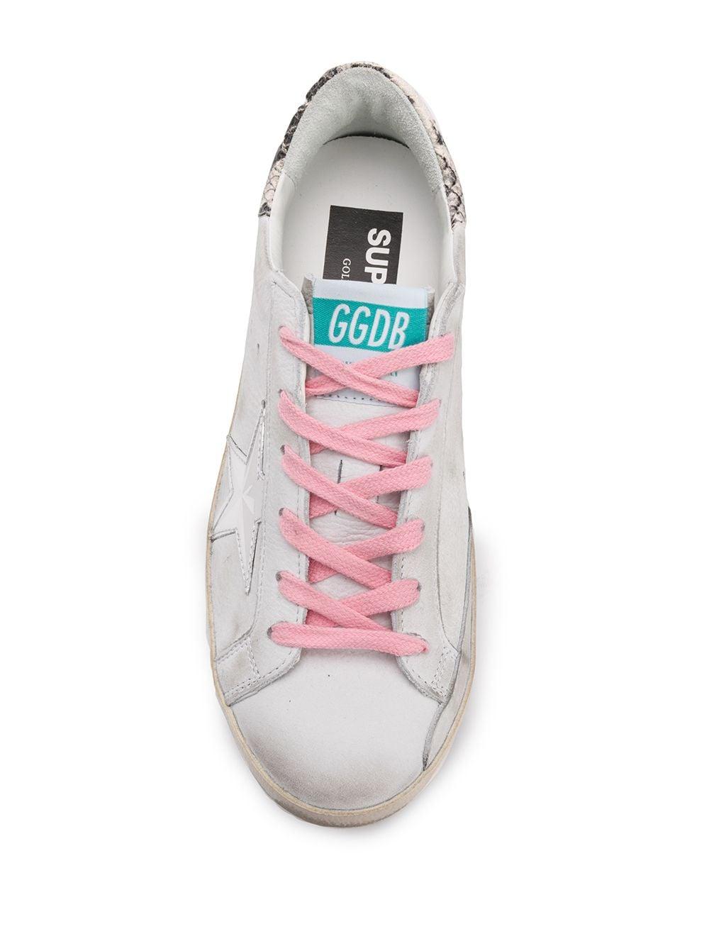 Golden Goose Goose Super-star Snakeskin 