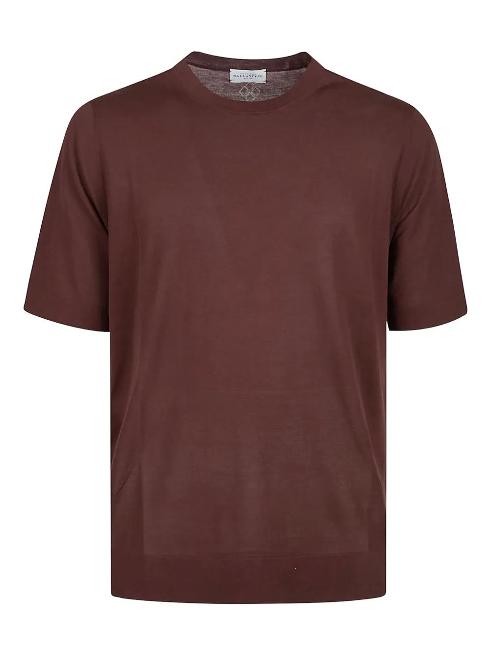 Tシャツ・カットソー BALLANTYNE SS23 CREWNECK T-SHIRT (BMW177_UCTH415517) セール】 コットン ポケットTシャツ （カットソー