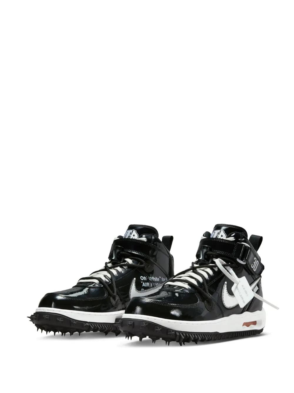 NIKE X OFF-WHITE Off-white Air Force Embroidered Patent