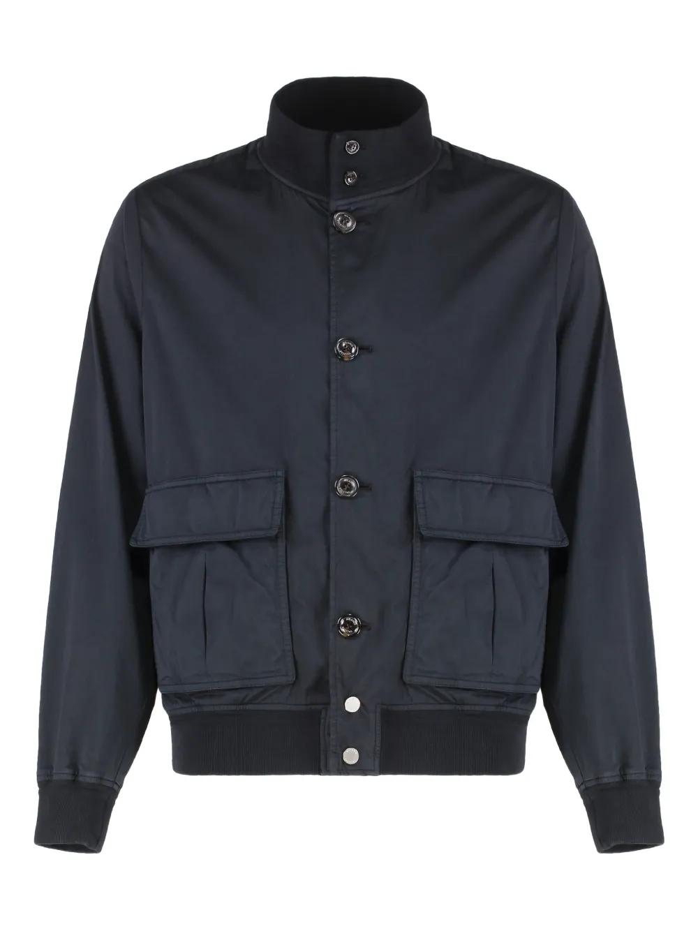 Valstar Pocket-Detail Unlined Bomber Jacket in Blue for Men Lyst UK