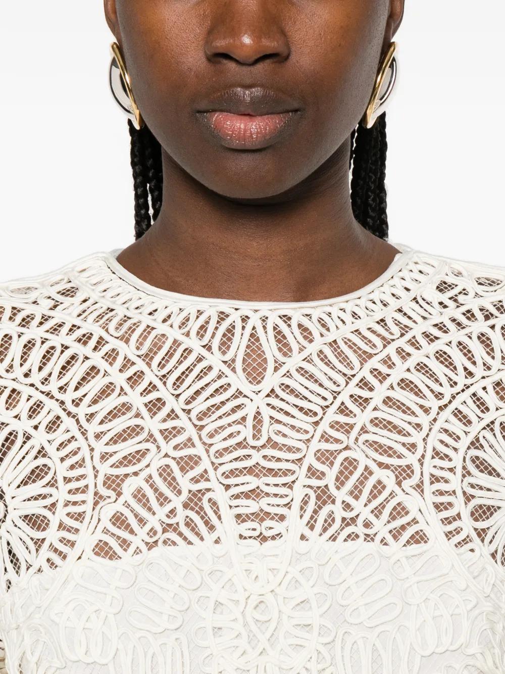 Jonathan Simkhai Long-Sleeve Maxi Dress in White | Lyst
