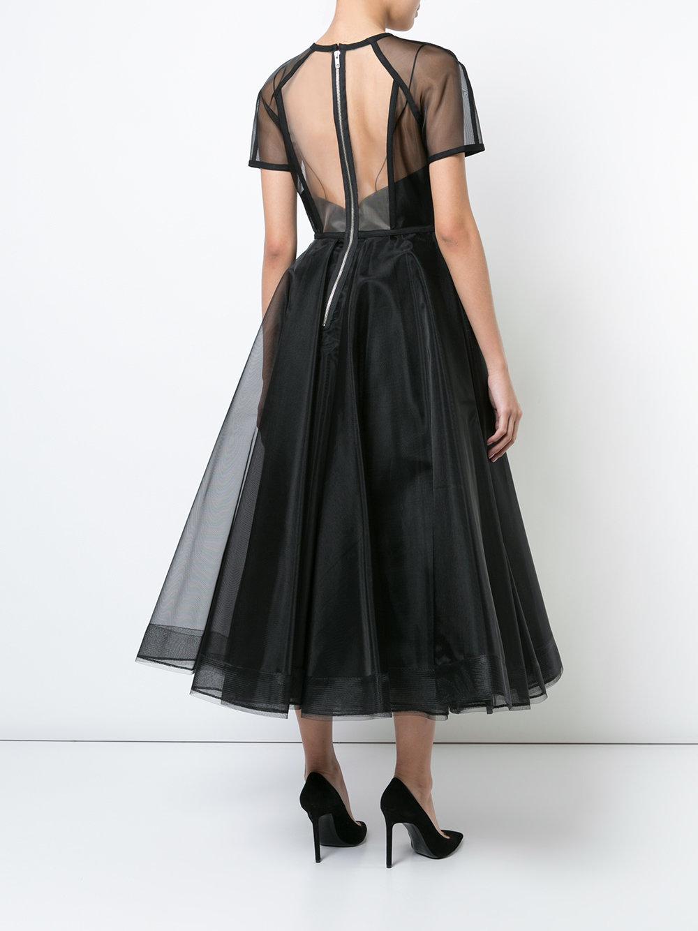 alex perry black dress