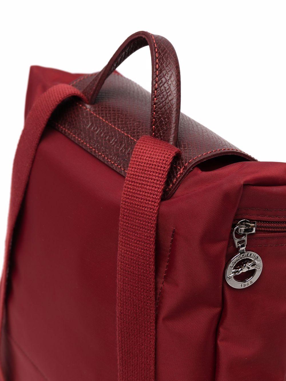 Longchamp Le Pliage Backpack in Red | Lyst