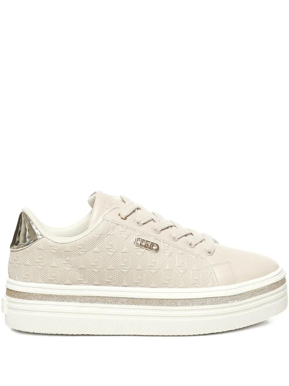 スニーカー LIU JO Woman Sneakers Multicolor BA5019EX288 S3604 Brighty mesh platform sneakers colour purple | Liu Jo