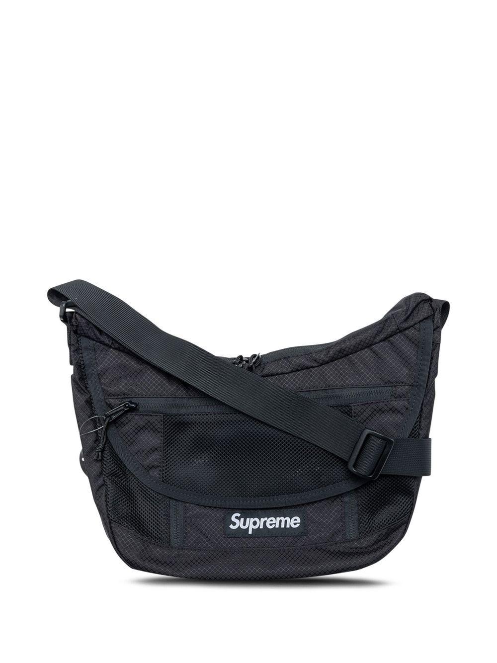 Supreme Logo-patch Shoulder Bag in Blue | Lyst