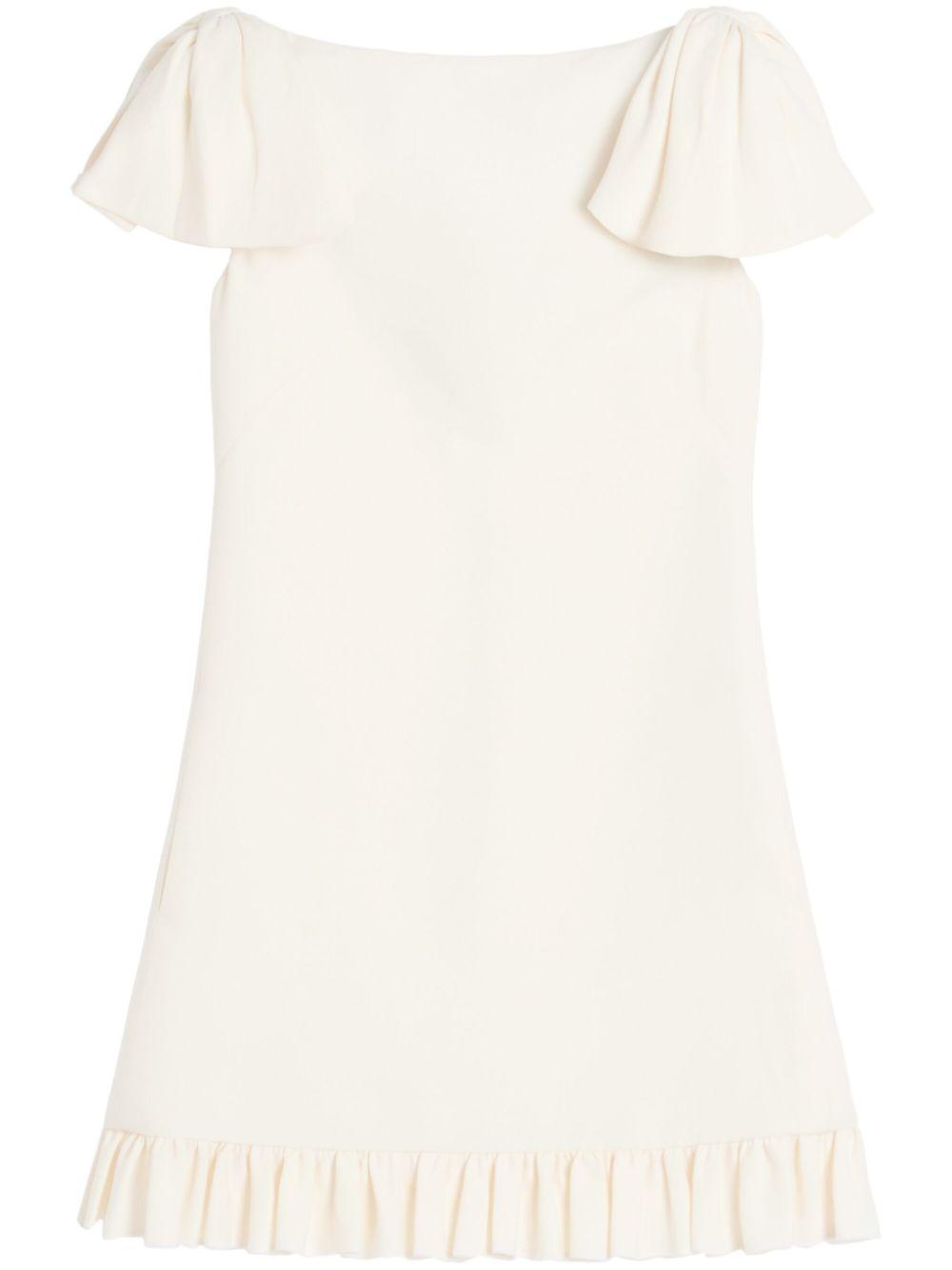 Valentino Garavani レディース ホワイト Crepe Couture ミニ Valentino Garavani レディース ホワイト Crepe Couture ミニ